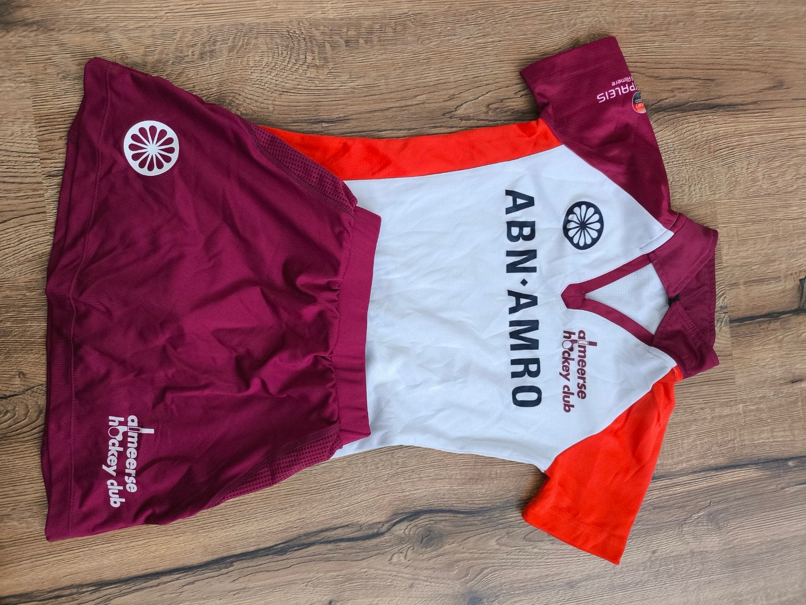 Almeerse Hockey Club thuistenue maat 116 / 128, Ophalen of Verzenden, Kleding