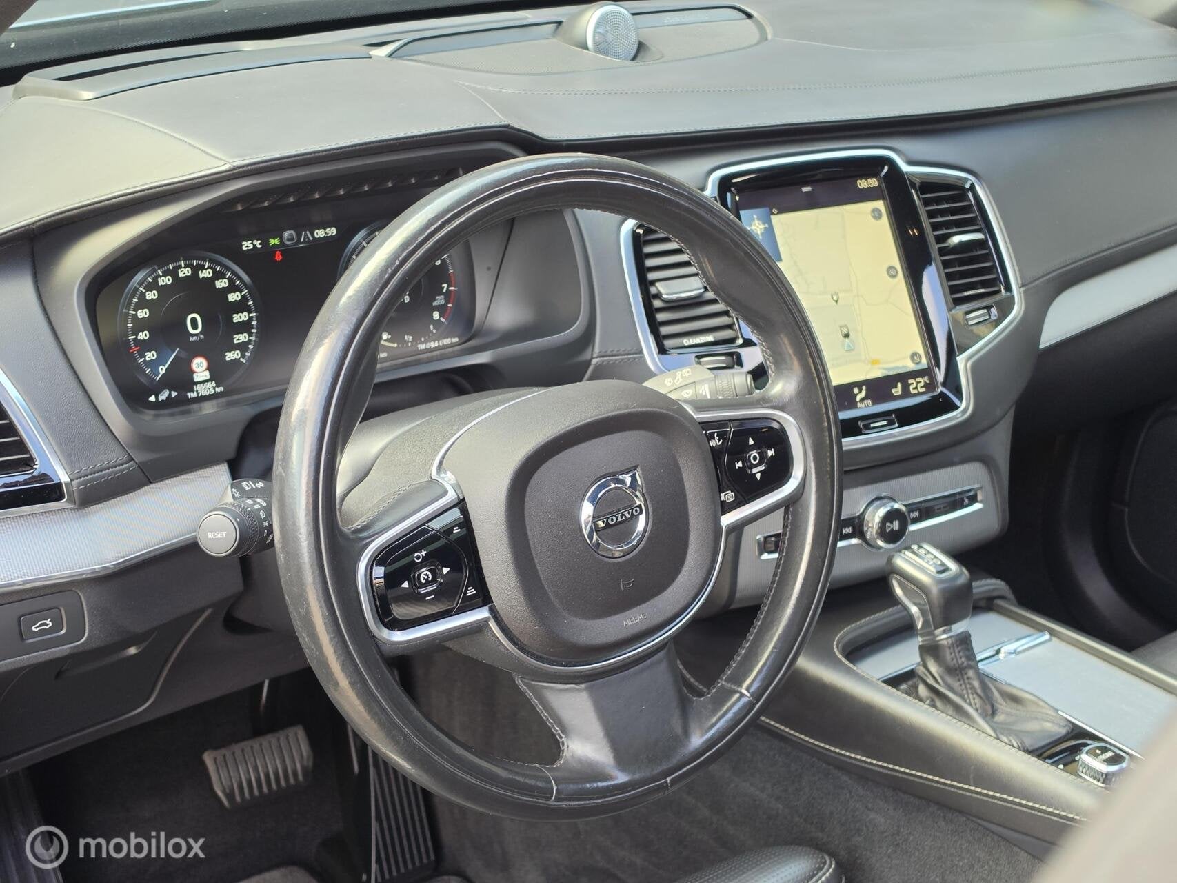 VOLVO XC90 2.0 T6 AWD INSCRIPTION LUCHT B&W ACC HUD PANO TRE, Gebruikt, 4 cilinders, 1969 cc, 7 stoelen