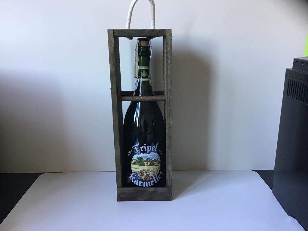 1,5 liter Tripel karmeliet uit 2018, Verzamelen, Biermerken, Ophalen of Verzenden, Zo goed als nieuw, Flesje(s), Overige merken