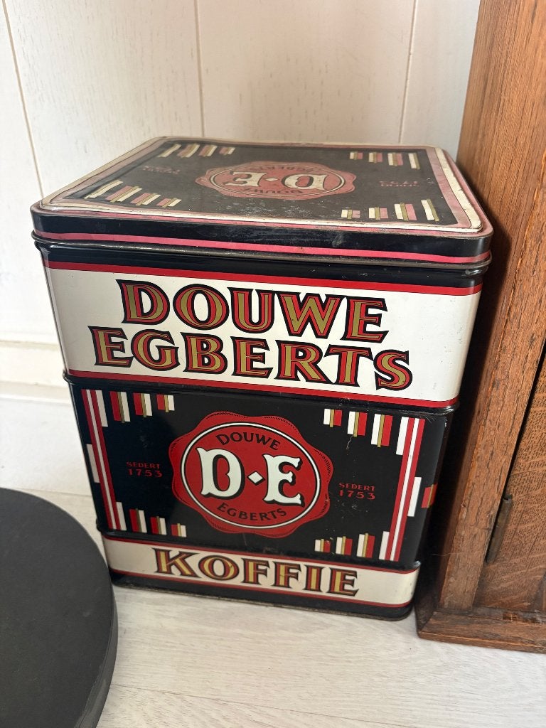 Douwe Egberts blikken, Verzamelen, Ophalen, Gebruikt, Koffie, Douwe Egberts