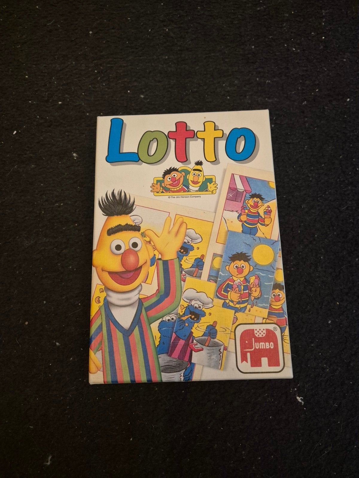 Bert en Ernie Lotto - Jumbo, Hobby en Vrije tijd, Ophalen of Verzenden, Gebruikt, Jumbo