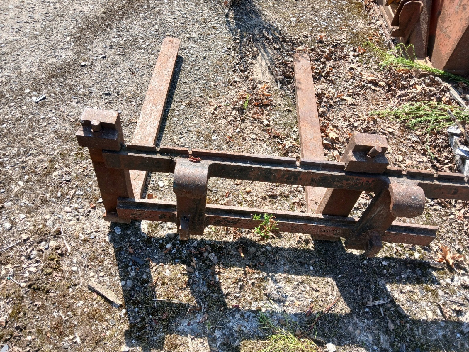 verstelbare palletvork, Ophalen, Grondbewerking