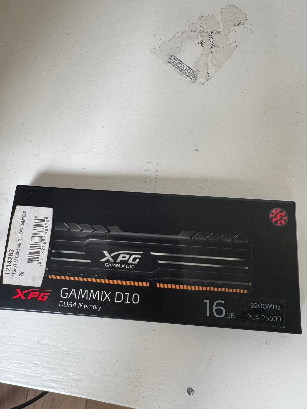 16GB Ram DDR4 3200MHZ Gammix D10, Computers en Software, Ophalen of Verzenden, Nieuw