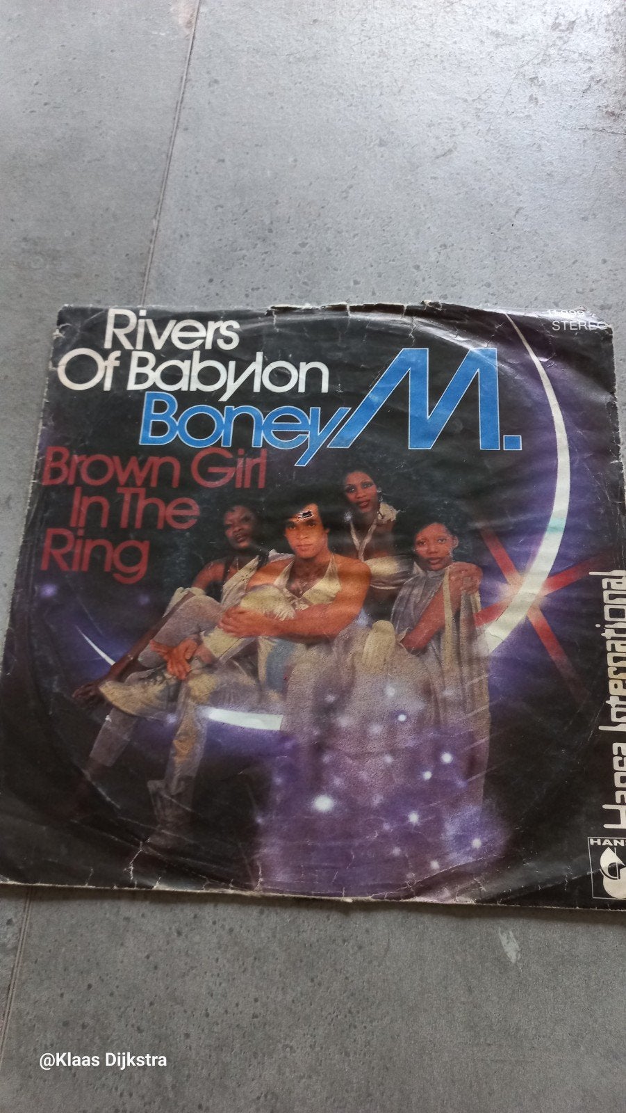 Boney M. - Rivers of Babylon / Brown Girl in the Ring, Gebruikt, 7 inch, Single, Ophalen of Verzenden