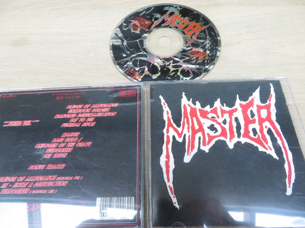 MASTER    MASTER    NB 040 CD, Gebruikt, Death metal, Ophalen of Verzenden, Album