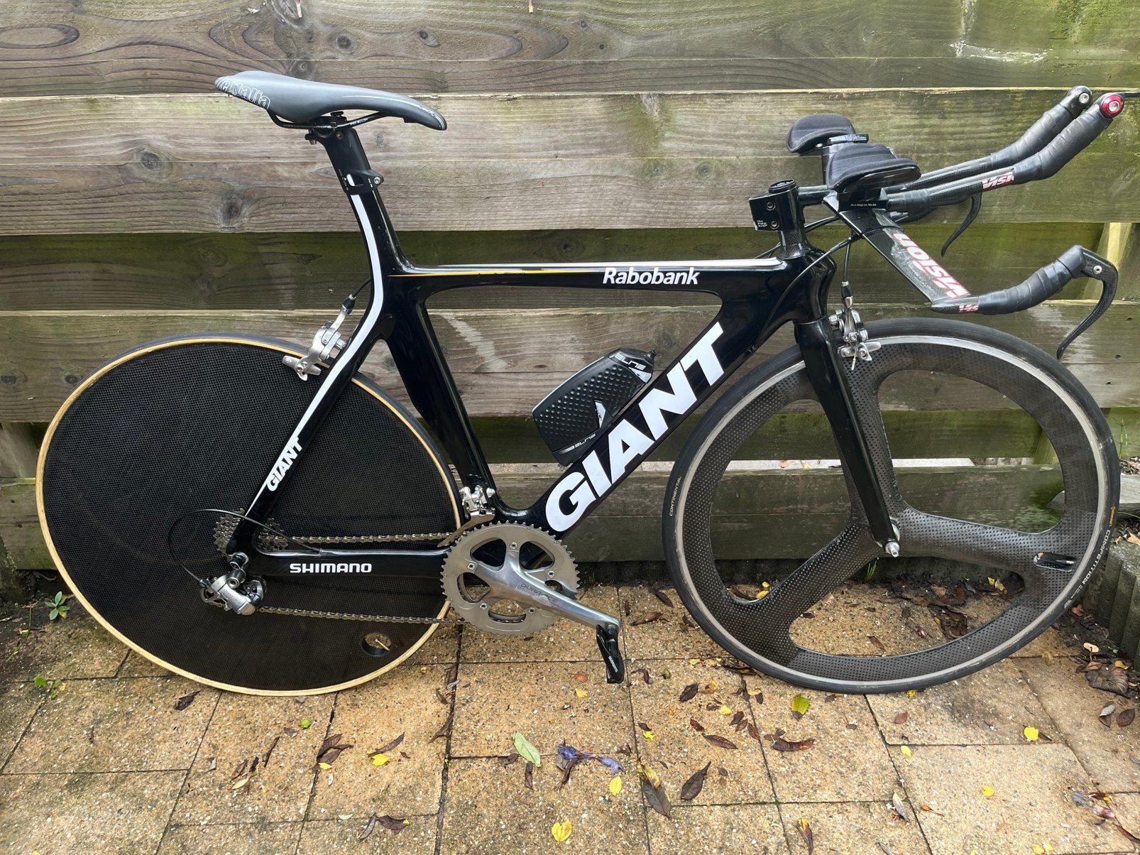 Giant trinity Advanced SL TT rabobank teamfiets, Ophalen, 28 inch, Gebruikt, Carbon