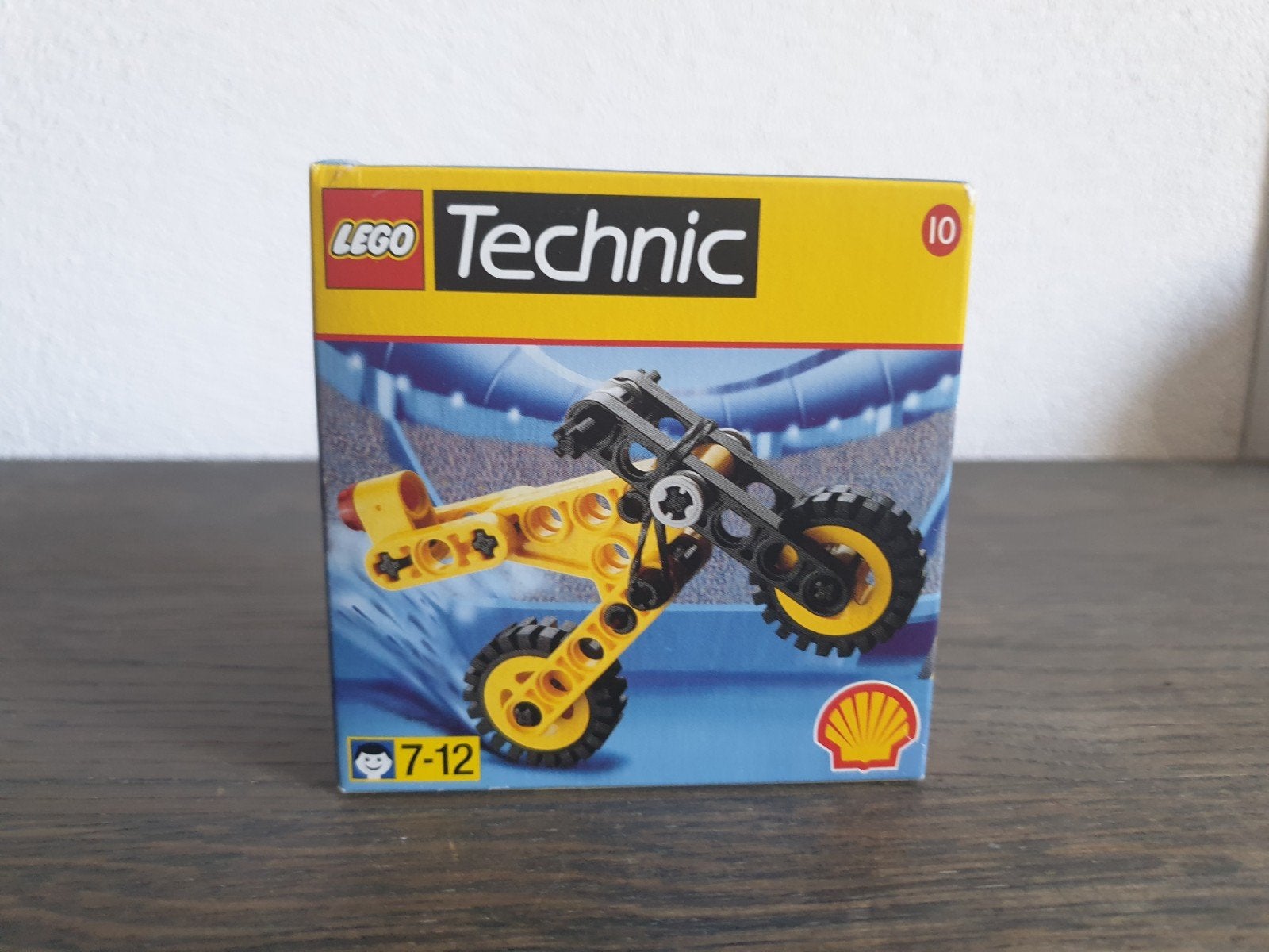 Lego technic shell promo motorfiets  set 2544, Compleet, Lego, Ophalen of Verzenden, Zo goed als nieuw
