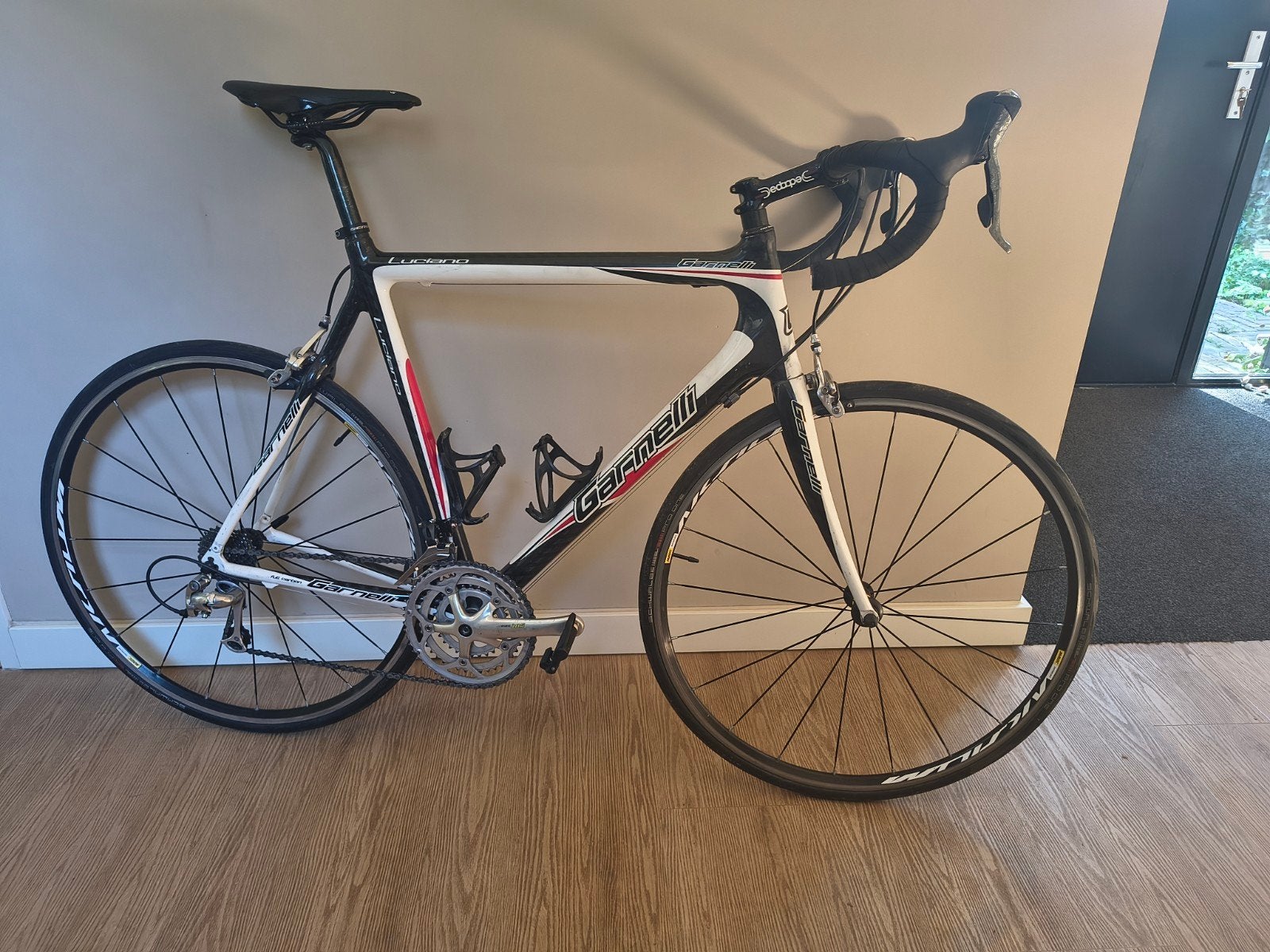 Garnelli Luciano Carbon Racefiets - Framemaat 61, 28 inch, Gebruikt, Carbon, 57 tot 61 cm