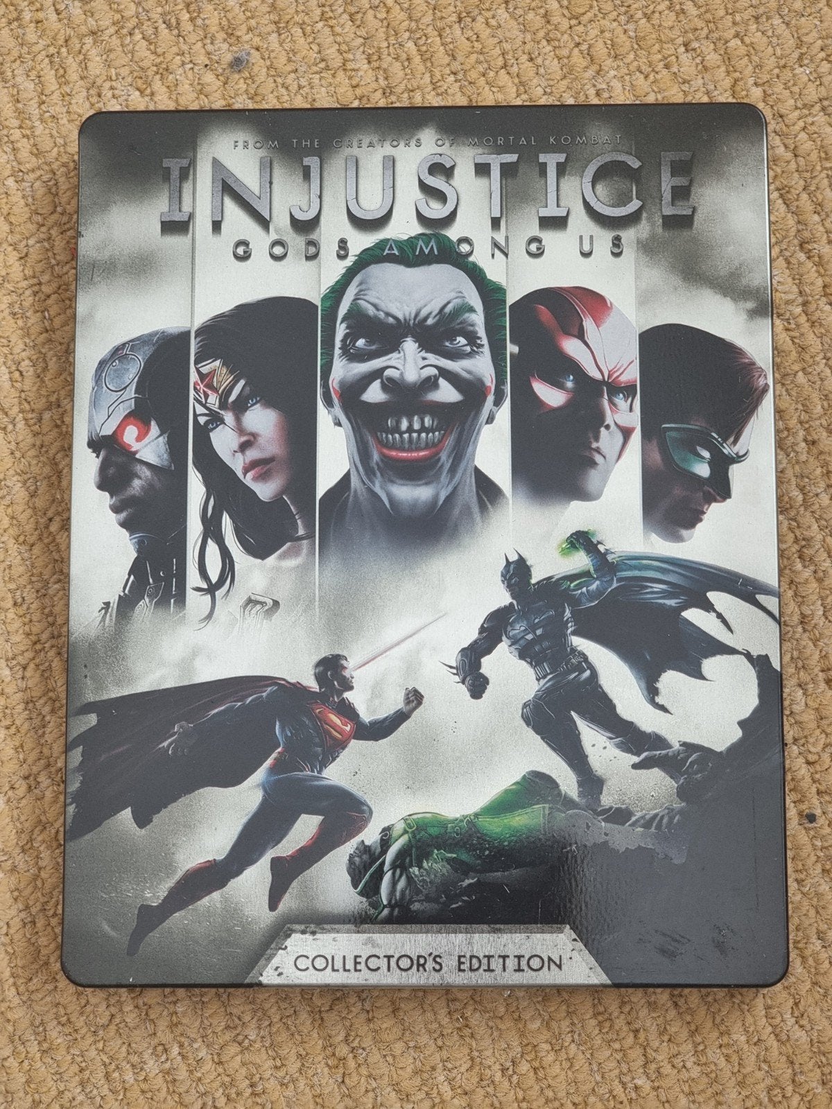 Injustice: Gods Among Us Collector's Edition Steelbook CIB, Ophalen, Vanaf 18 jaar, Vechten, 1 speler
