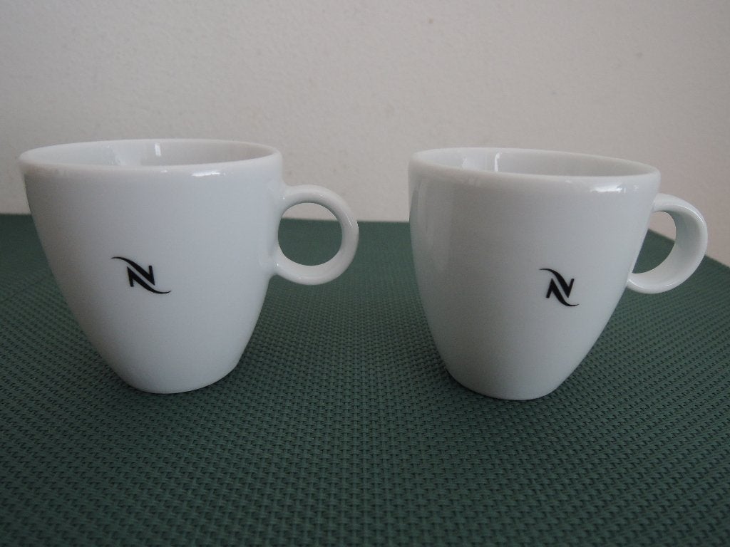 Twee nieuwe Alessi gemerkte Nespresso espresso kopjes, Overige materialen, Overige merken, Nieuw, Ophalen of Verzenden