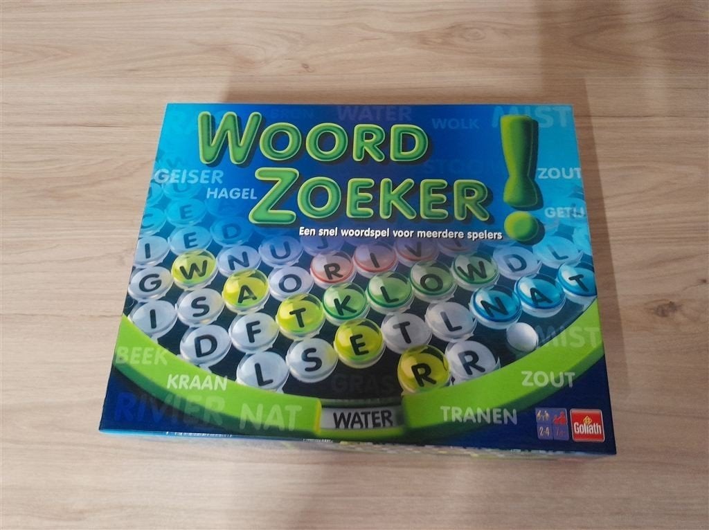 woordzoeker! Goliath - s1209, Hobby en Vrije tijd, Gezelschapsspellen | Bordspellen, Verzenden, Zo goed als nieuw