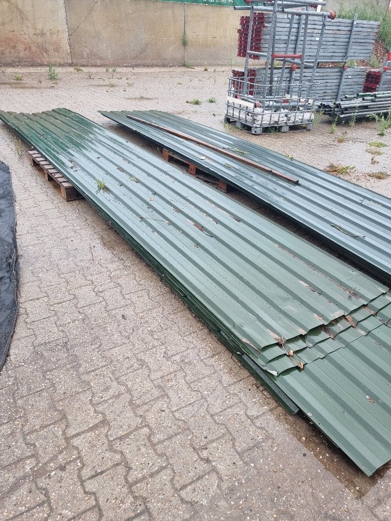 damwandprofiel platen groen, Ophalen, Gebruikt, Overige materialen
