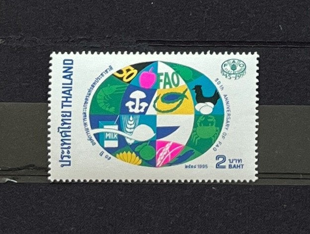 Thailand 1995 Postfris FAO Embleem Logo, Ophalen of Verzenden, Zuidoost-Azië