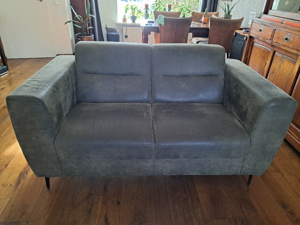 bankstel, Huis en Inrichting, Ophalen, Gebruikt, 150 tot 200 cm, Tweepersoons