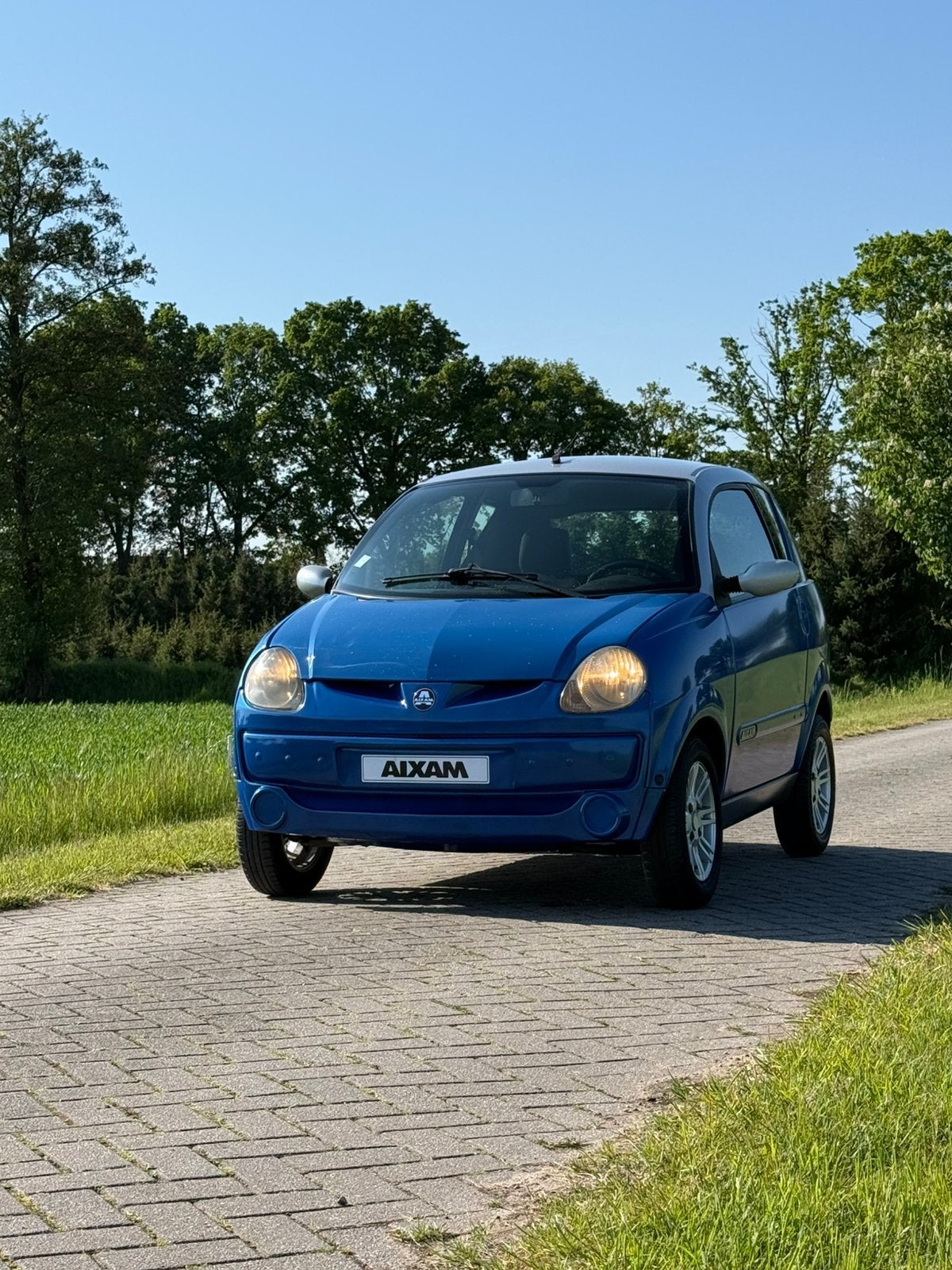 -Aixam 721 Blauw-, Zo goed als nieuw, 16 km/u of meer, 46 km of meer, Ophalen