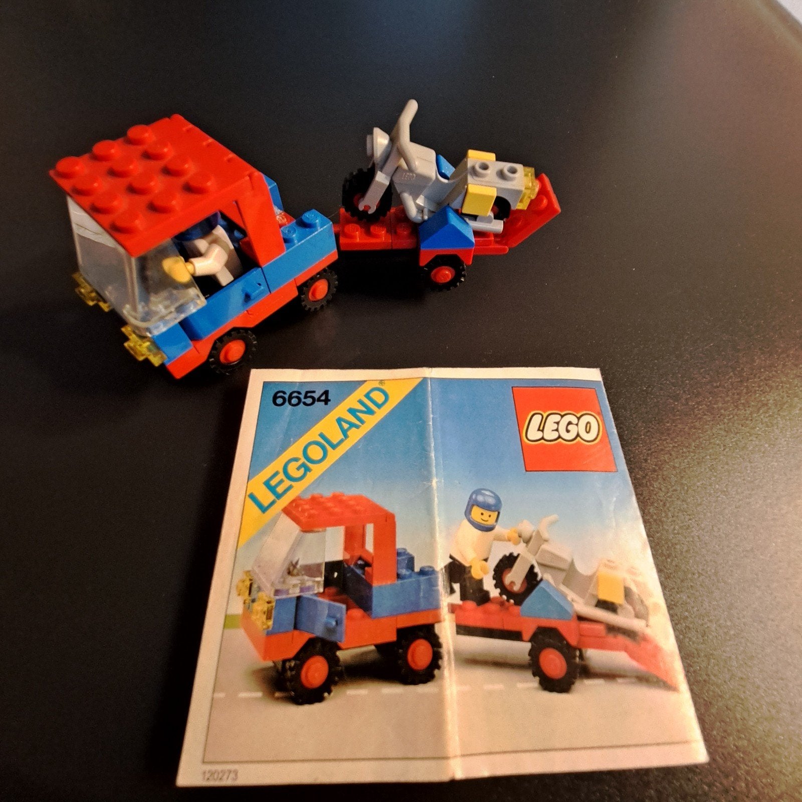 Legoland 6654 Motor Transport., Kinderen en Baby's, Speelgoed | Duplo en Lego, Ophalen of Verzenden, Zo goed als nieuw, Lego