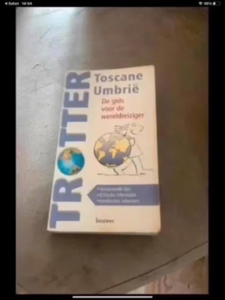 Trotter Toscane Umbrië: De gids voor de wereldreiziger, Boeken, Gelezen, Trotter, Europa, Ophalen of Verzenden