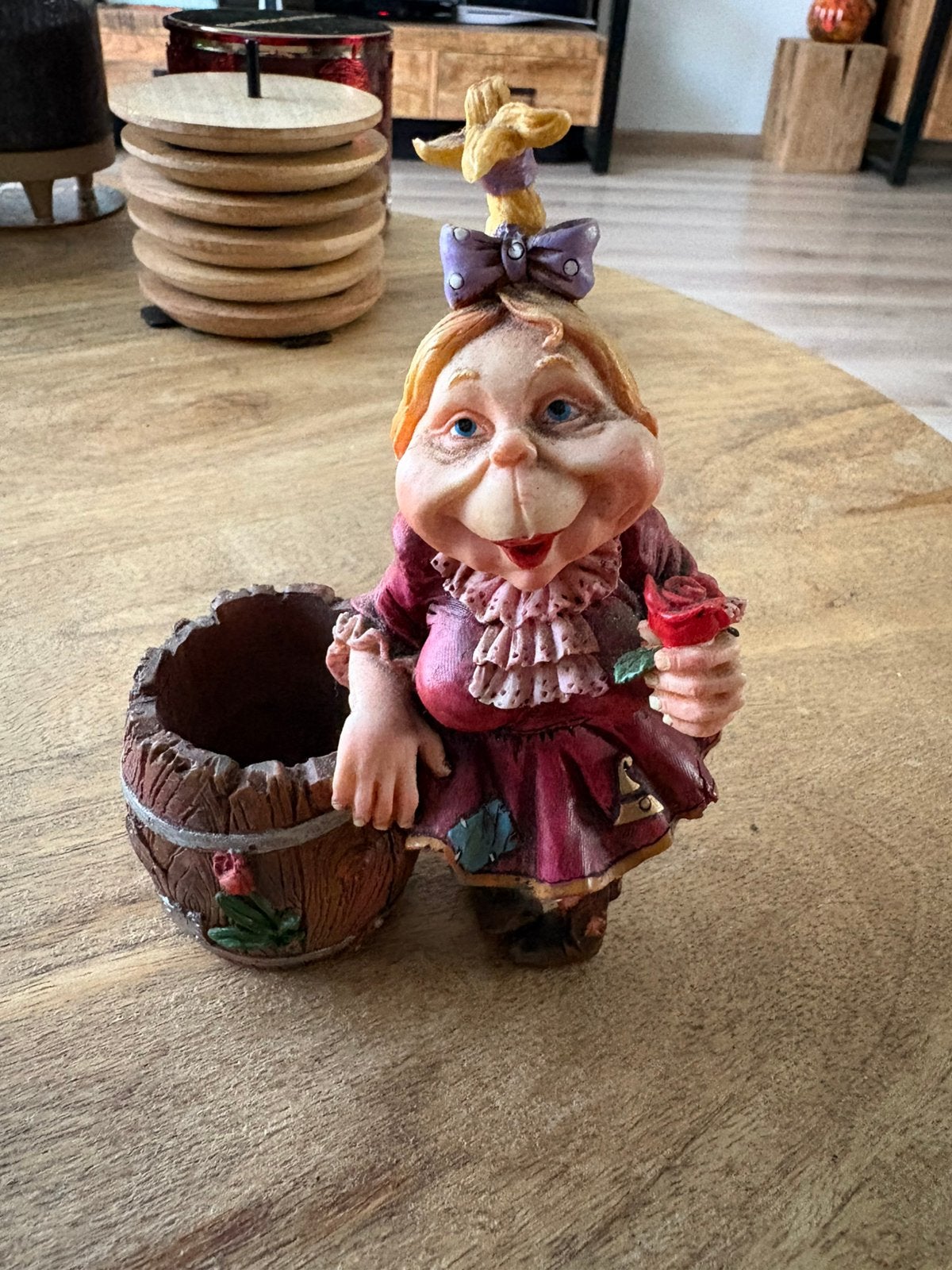 Laaf beeldje, Ophalen of Verzenden, Zo goed als nieuw, Beeldje of Poppetje