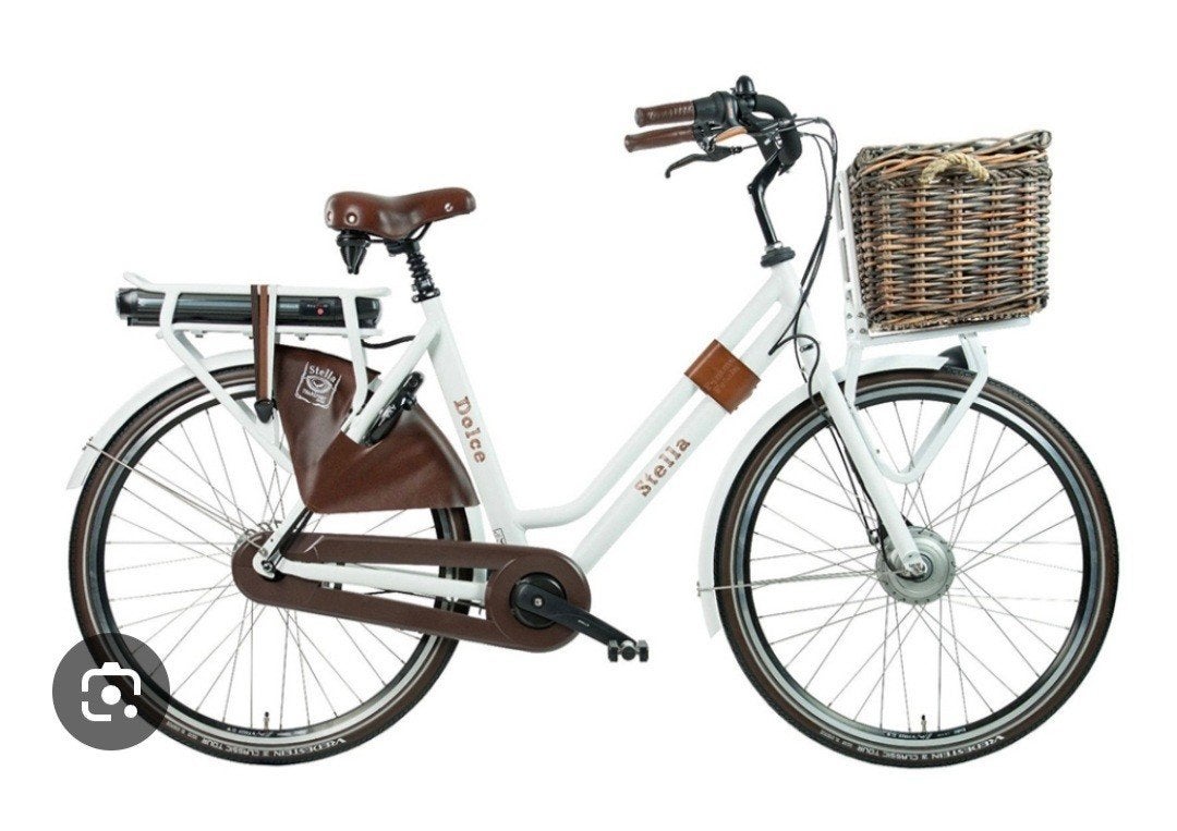 Stella Dolce E-bike Damesfiets met Mand - Zo goed als nieuw, Ophalen