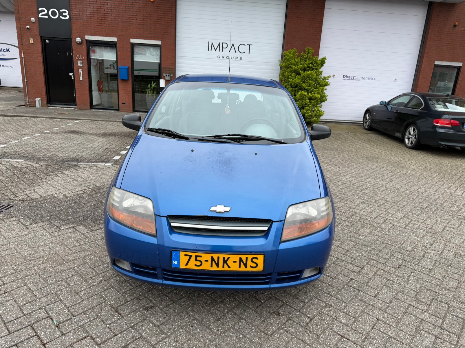 Daewoo Kalos 1.4 2003 Blauw, Auto's, Daewoo, 40 €/maand, 4 cilinders, Origineel Nederlands, Handgeschakeld