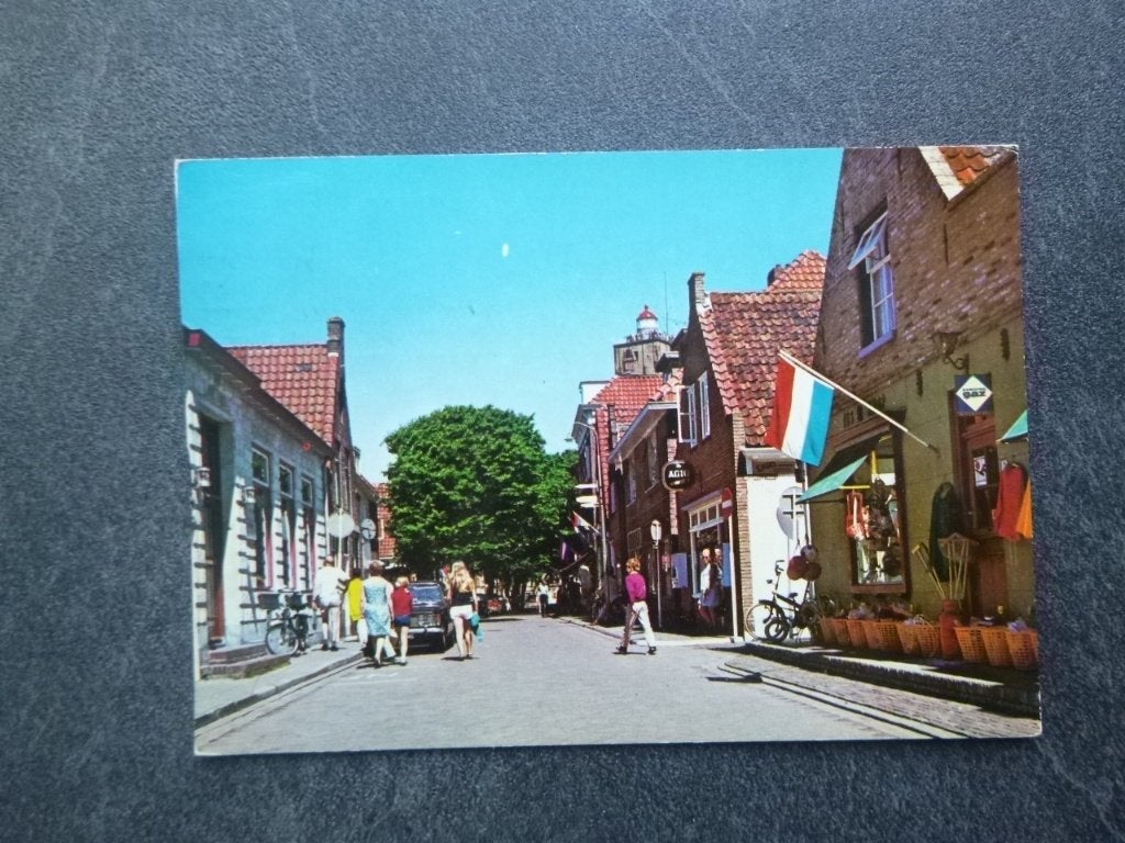 West Terschelling torenstraat 1972, Verzenden, 1960 tot 1980, Gelopen, Waddeneilanden