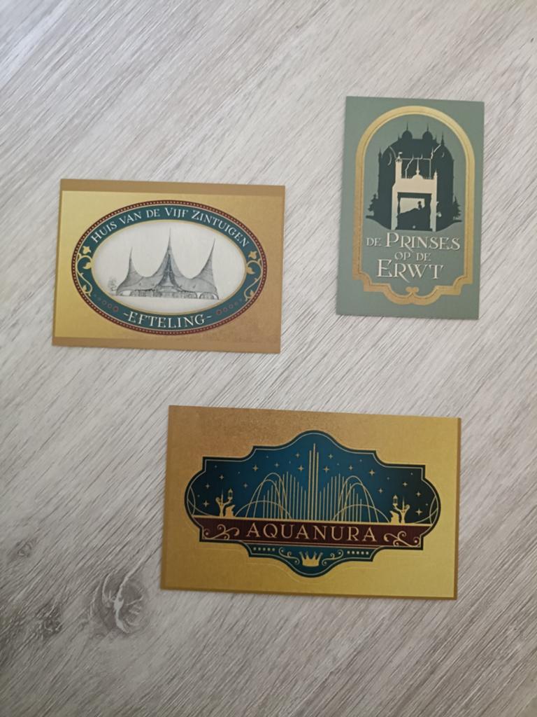 Efteling stickers, Ophalen of Verzenden, Zo goed als nieuw
