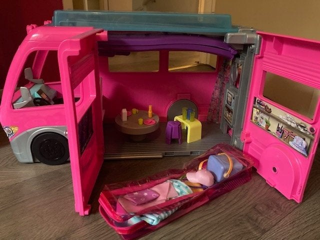 Camper Barbie, Ophalen of Verzenden, Zo goed als nieuw, Barbie