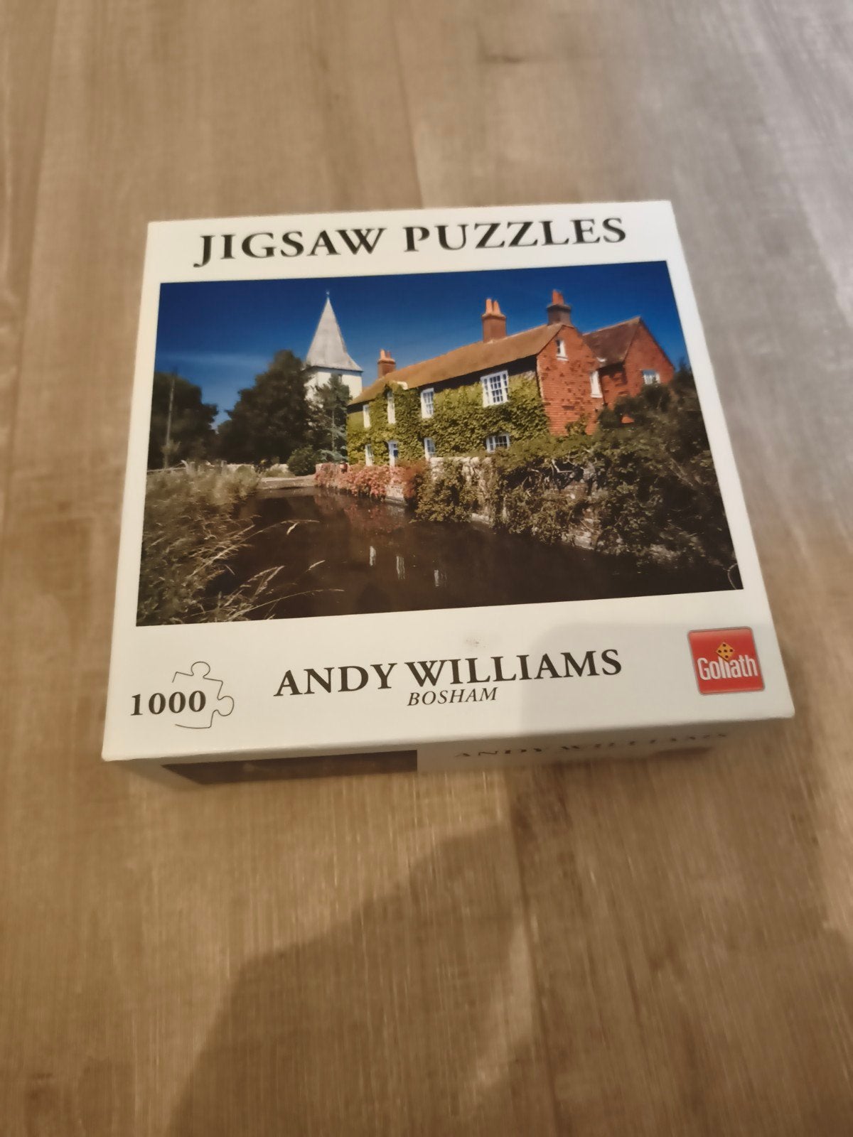 Jigsaw Puzzel 1000 stukjes Andy Williams Bosham, Ophalen, 500 t/m 1500 stukjes, Zo goed als nieuw, Legpuzzel