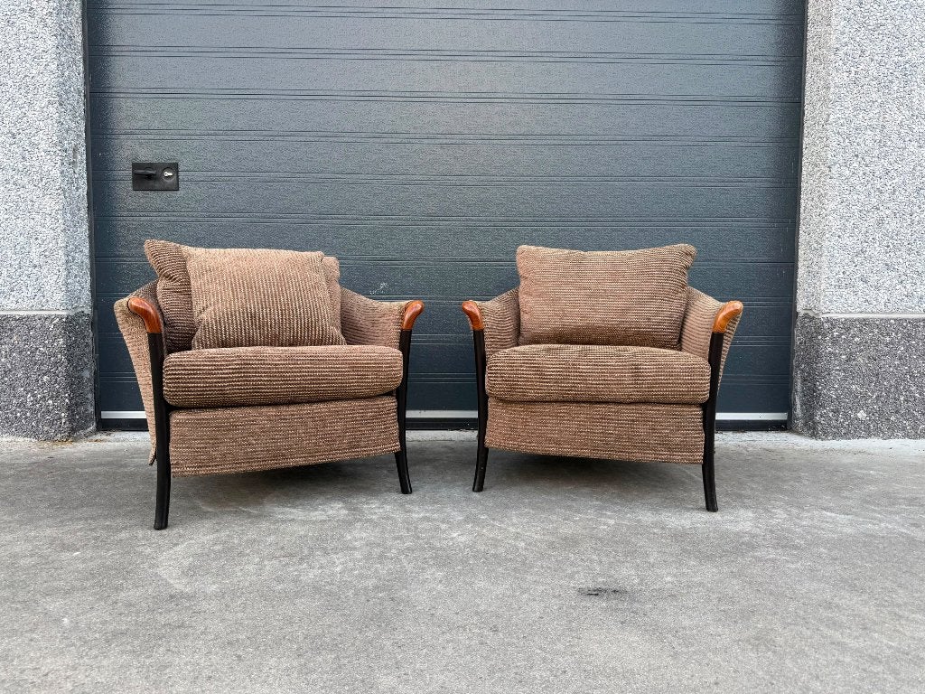 Giorgetti Progetti 63370 fauteuils, Huis en Inrichting, Fauteuils, 75 tot 100 cm, Ophalen of Verzenden, Stof, 75 tot 100 cm