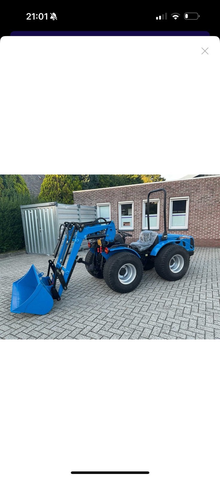 Bcs Valiant 500, Ophalen