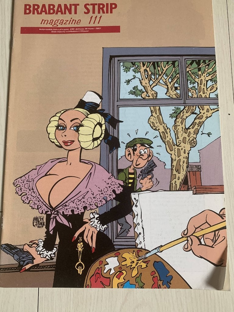 Brabant Strip Magazine 111, Eén stripboek, Ophalen of Verzenden, Zo goed als nieuw