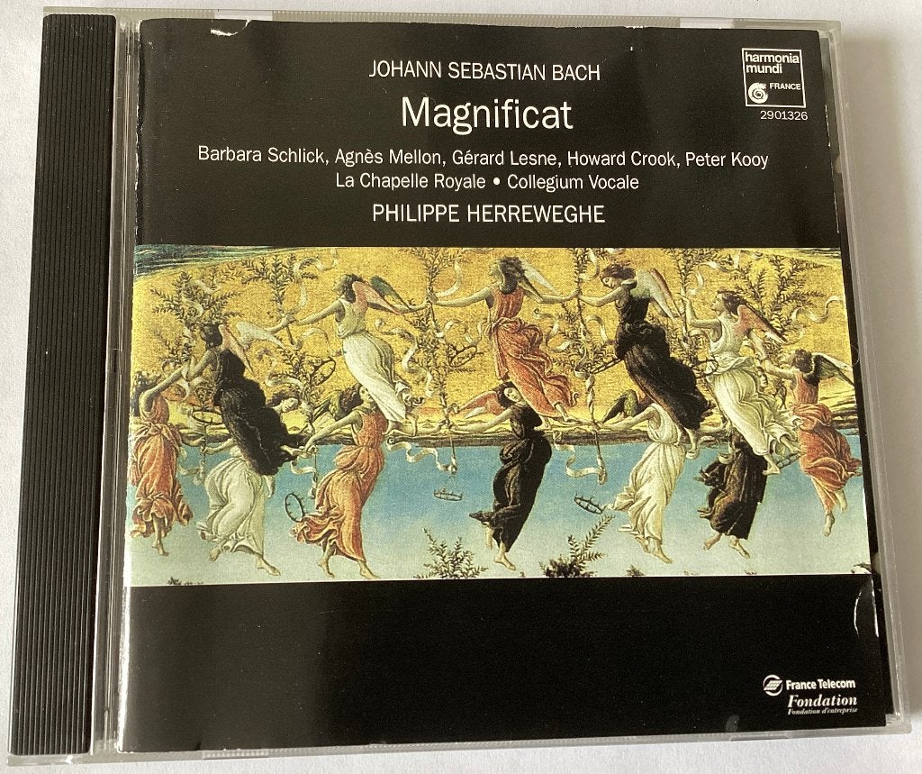 Bach Magnificat Herreweghe CD, Cd's en Dvd's, Gebruikt, Overige typen, Ophalen of Verzenden, Barok