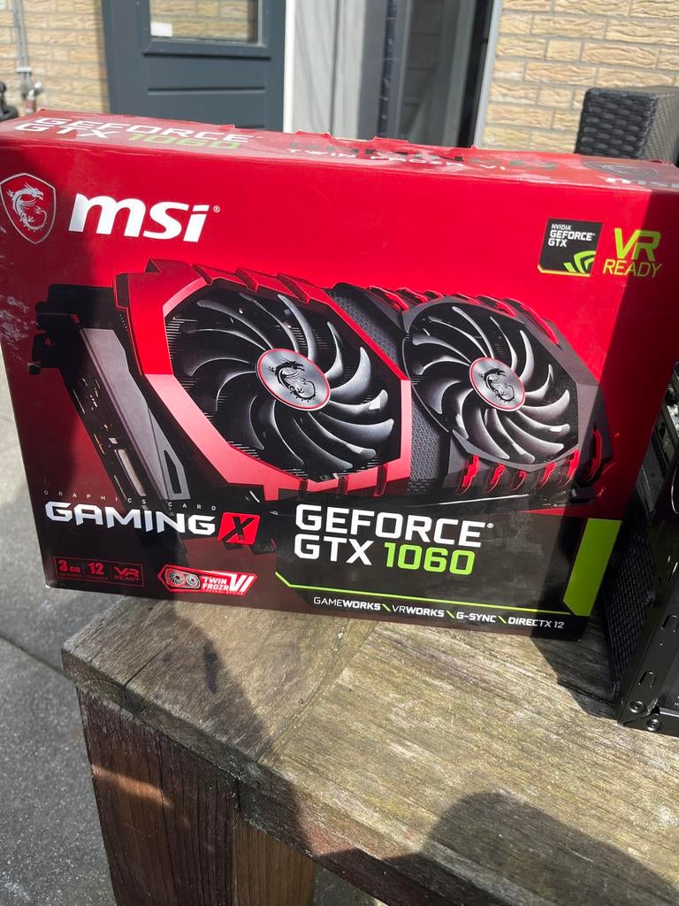 MSI GeForce GTX 1060 Gaming X 3GB Videokaart, Computers en Software, Videokaarten, Zo goed als nieuw, Nvidia, PCI-Express 3.0