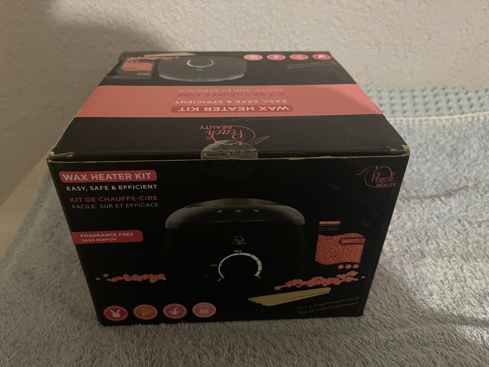 Peach Beauty Wax Heater Kit - Nieuw, Ophalen of Verzenden, Nieuw, Overige typen
