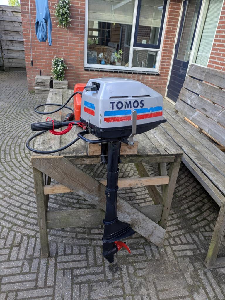 4.5 pk tomos buitenboordmotor, Watersport en Boten, Bootonderdelen, Motor en Techniek, Motorboot, Ophalen of Verzenden