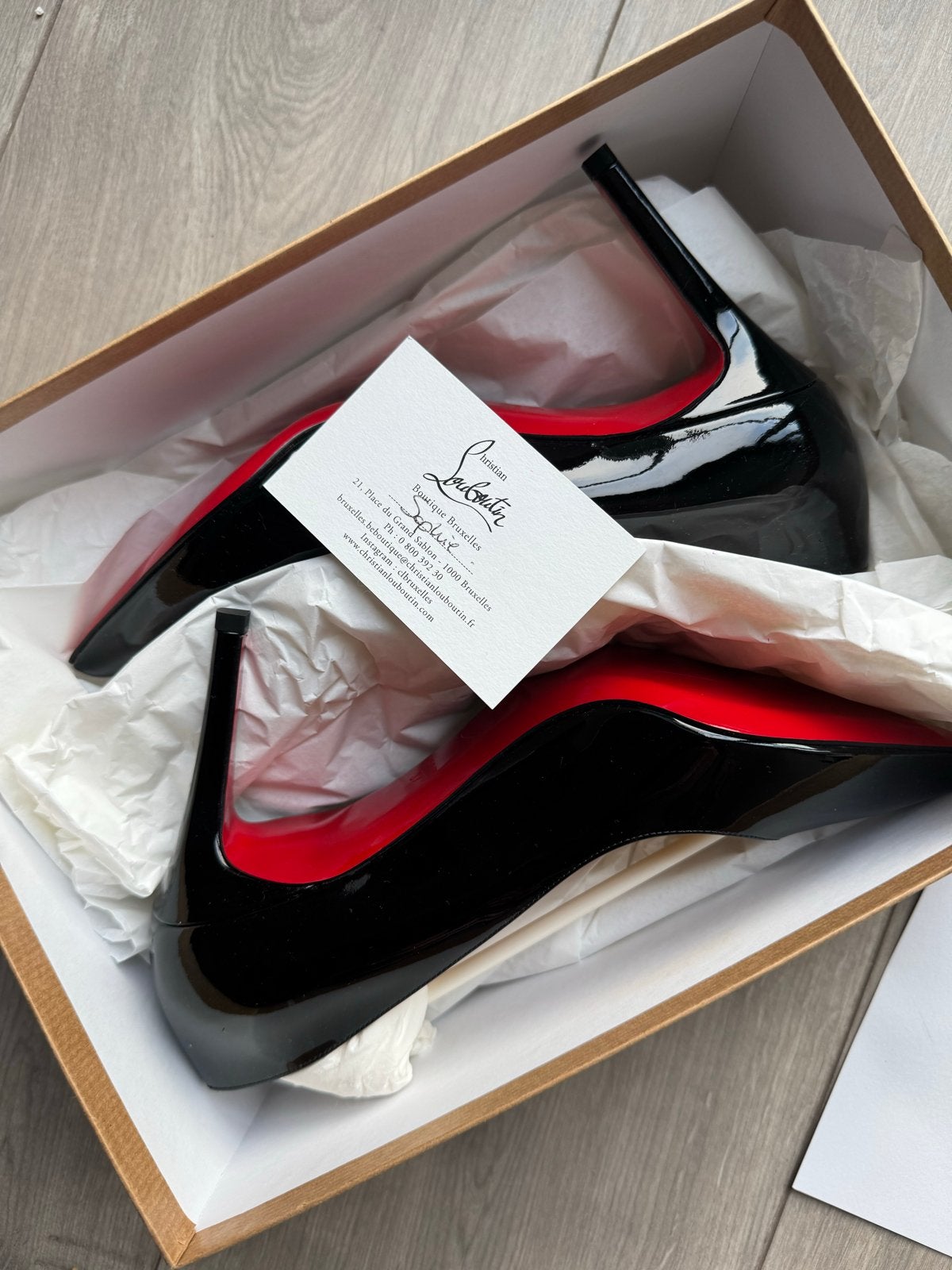 Christian Louboutin Pigalle 85 Maat 37 deze week 400, Kleding | Dames, Schoenen, Ophalen of Verzenden, Zo goed als nieuw, Zwart