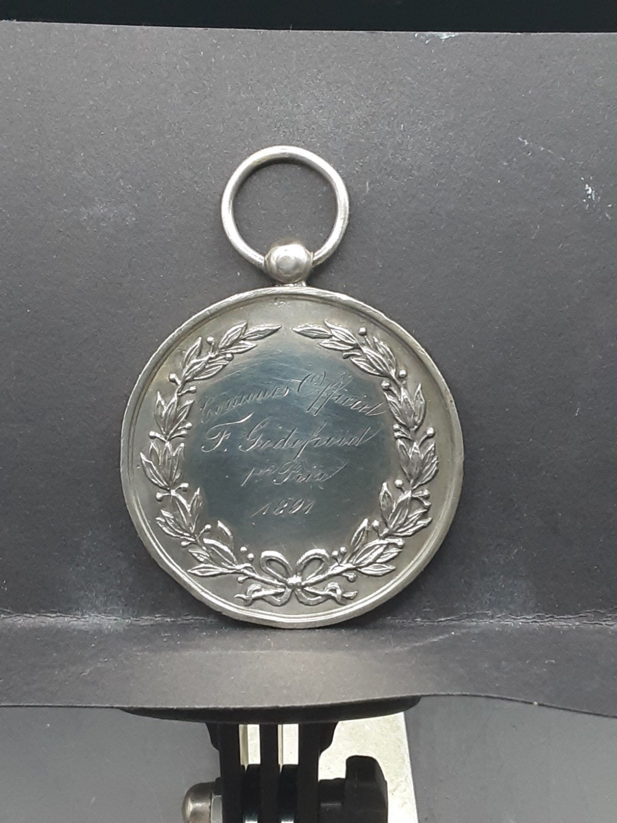 Medaille 1891, Ophalen of Verzenden, Overige materialen, Buitenland