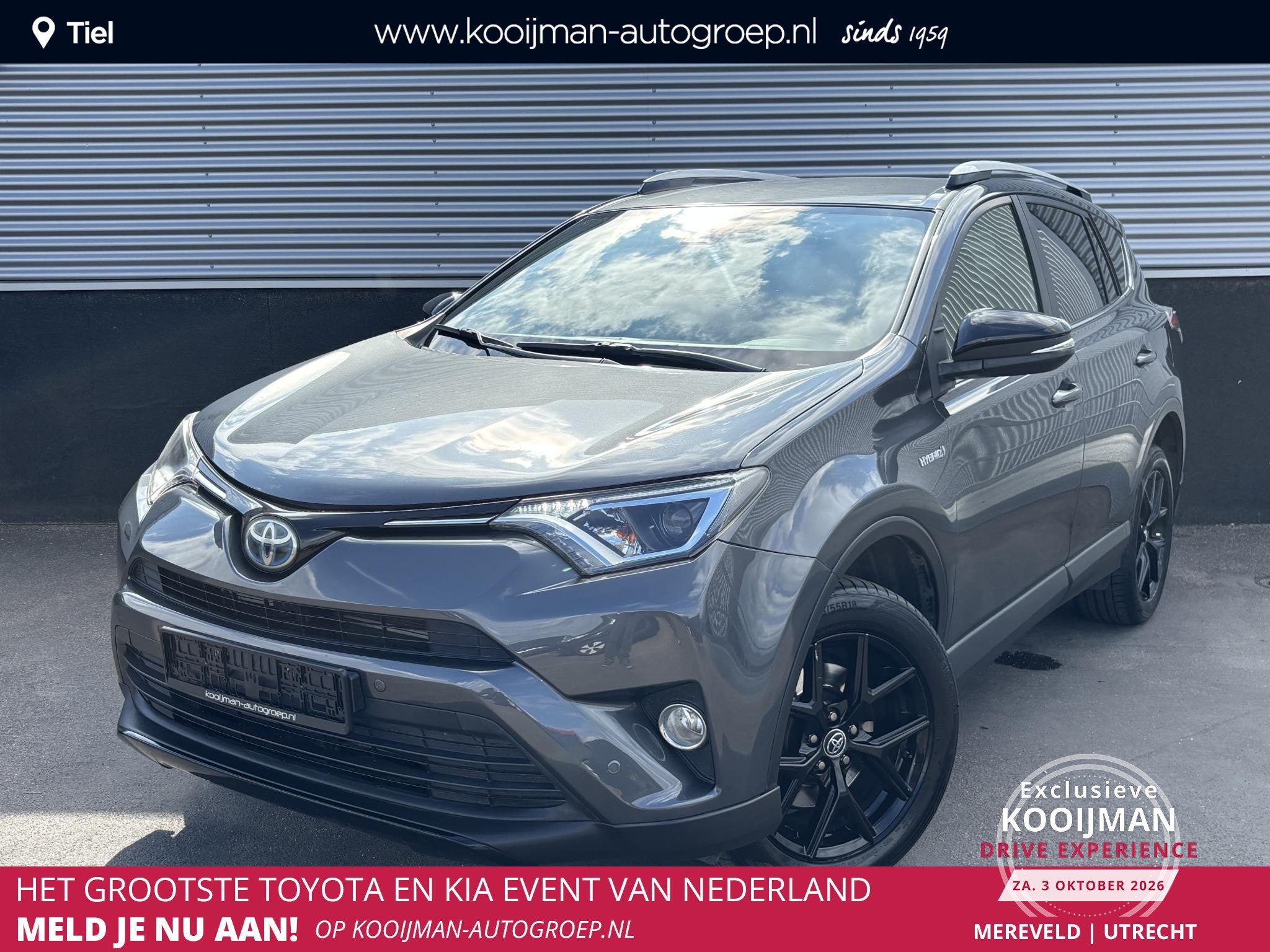 Toyota Rav4 2.5 Hybrid AWD Dynamic Smart Key, Parkeersensore