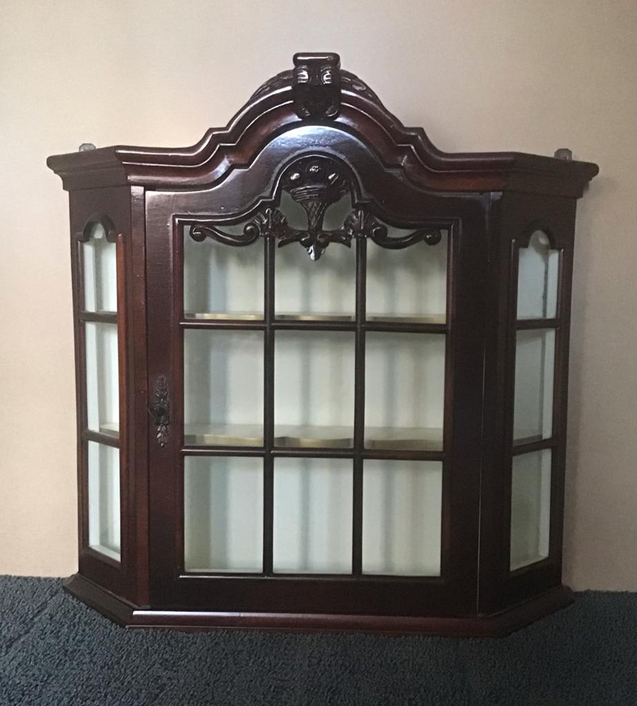 Vitrine kastje, Huis en Inrichting, Kasten | Vitrinekasten, Ophalen, 50 tot 100 cm, Zo goed als nieuw, Minder dan 100 cm