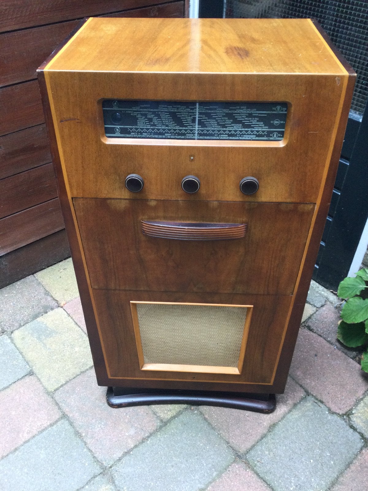 Philips FX682A radiomeubel, Antiek en Kunst, Antiek | Tv's en Audio, Ophalen