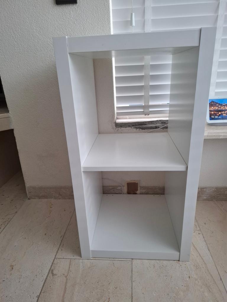 Ikea KALLAX open kast wit 77x41 cm, Huis en Inrichting, Kasten | Vitrinekasten, Met plank(en), Gebruikt, Minder dan 100 cm, 25 tot 50 cm