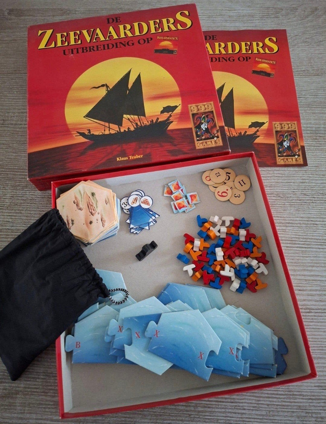 Catan: De Zeevaarders Uitbreiding - Zo goed als nieuw, Hobby en Vrije tijd, Gezelschapsspellen | Bordspellen, Vijf spelers of meer