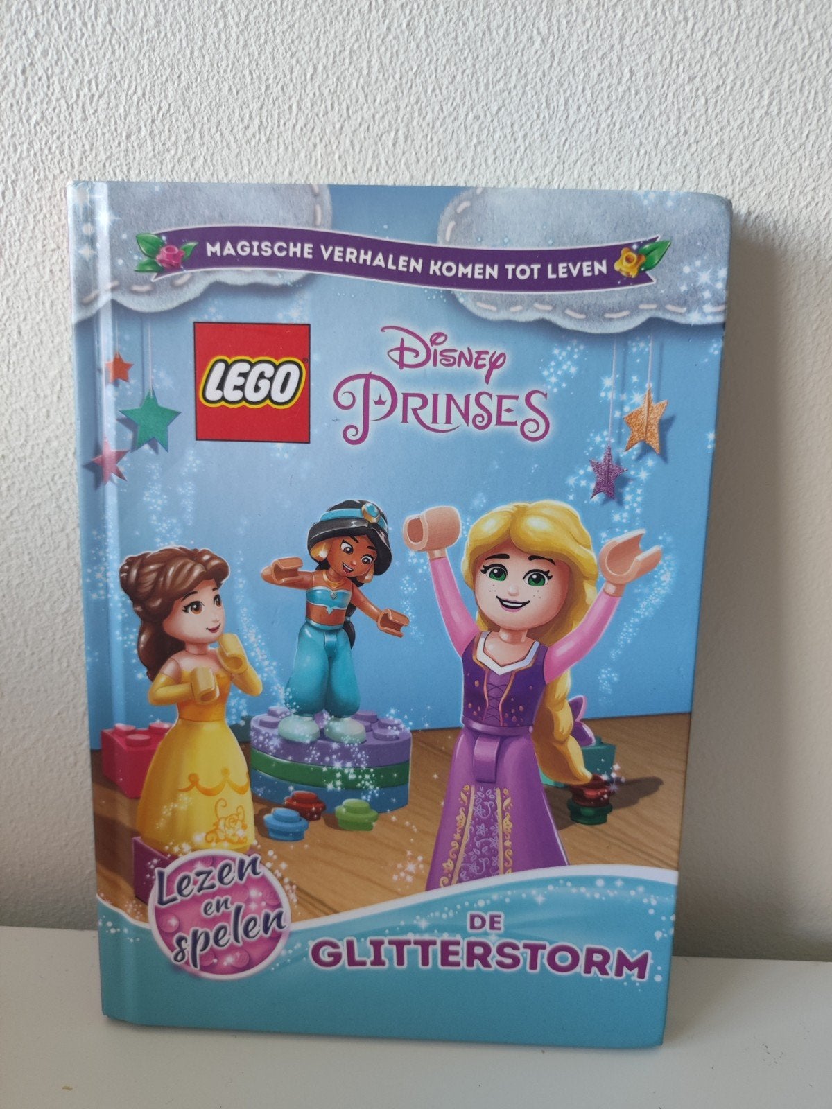 LEGO Disney Prinsessen: De Glitterstorm - Lees- en speelboek, Ophalen of Verzenden