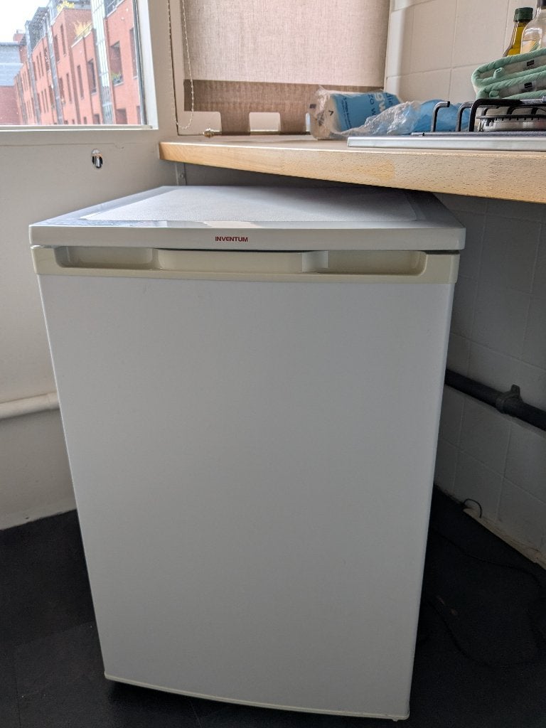 Inventum diepvries tafelmodel VR550, Gebruikt, Energieklasse A of zuiniger, Ophalen, 85 tot 120 cm