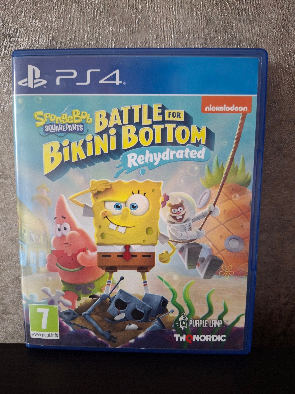 SpongeBob SquarePants: Battle for Bikini Bottom Rehydrated, 1 speler, Zo goed als nieuw, Vanaf 3 jaar, Ophalen