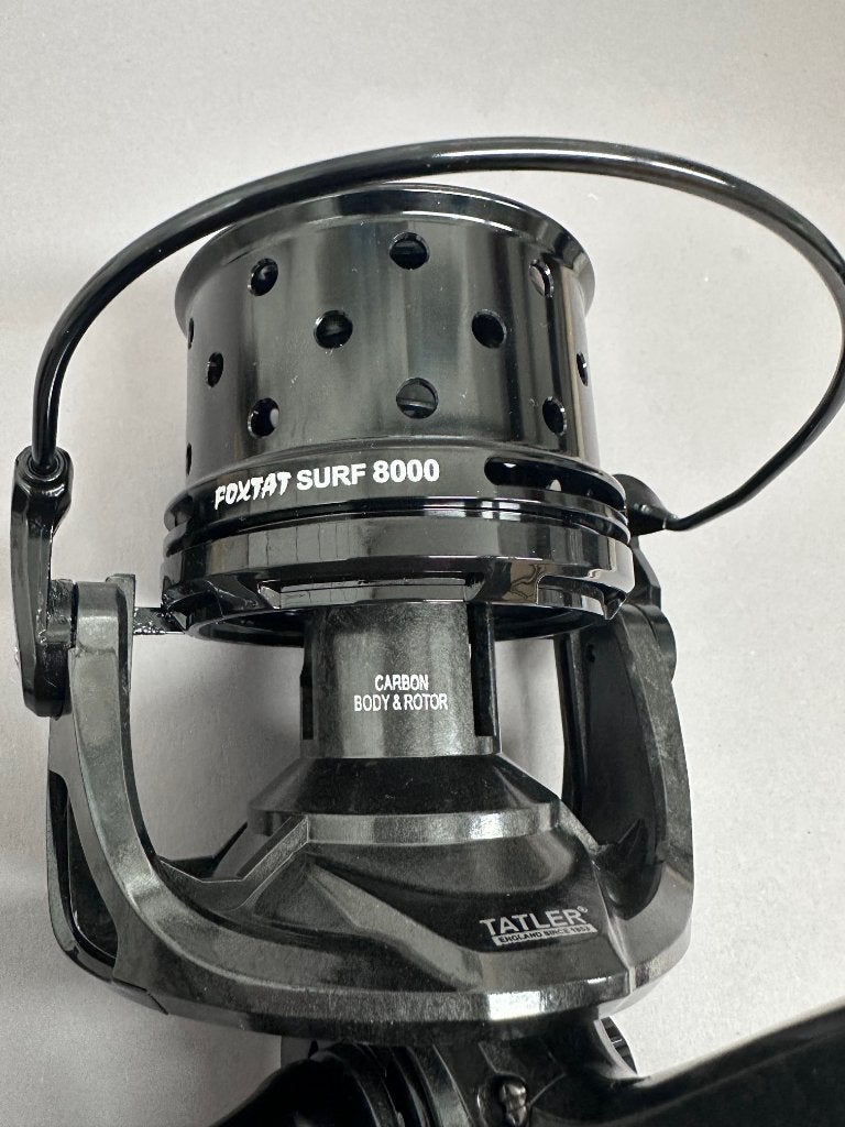 Tatler Fox lichtgewicht zeemolen Body Carbon 6 Bearings 8000, Molen, Nieuw, Ophalen of Verzenden, Tatler