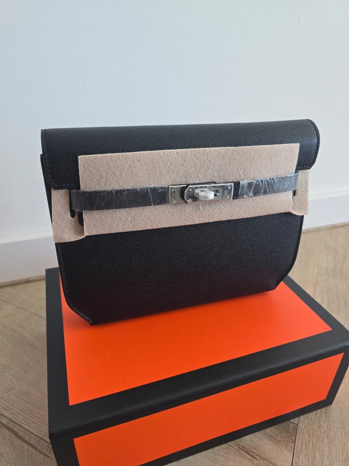 Hermès Kelly Messenger Bag, Sieraden, Tassen en Uiterlijk, Tassen | Schoudertassen, Ophalen of Verzenden, Nieuw, Zwart