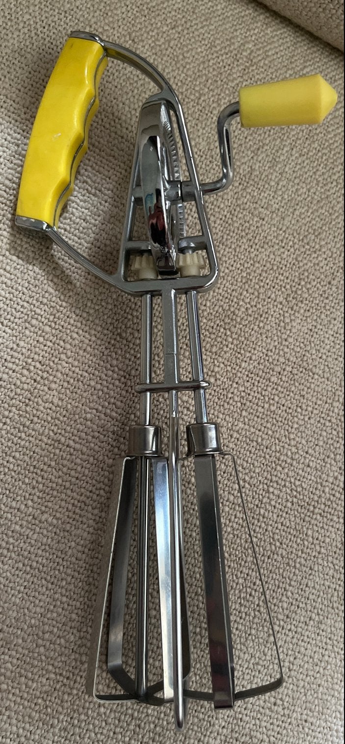 Vintage Eierklopper/Handmixer /Garde uit Frankrijk Jaren 70, Ophalen