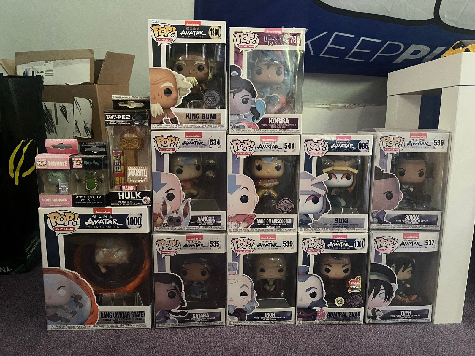 Grote collectie Funko Pop! Avatar: The Last Airbender figure, Kinderen en Baby's, Speelgoed | Actiefiguren, Ophalen of Verzenden