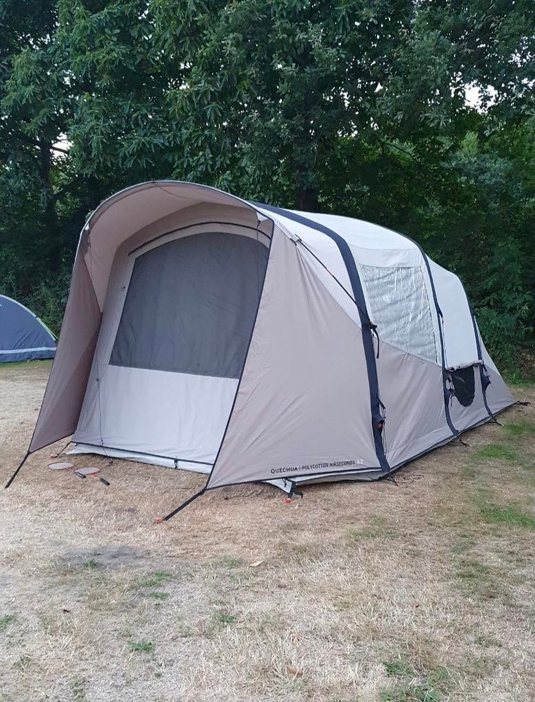 4 persoons tent, TC, opblaasbaar, Caravans en Kamperen, Tenten, Ophalen, Tot en met 4